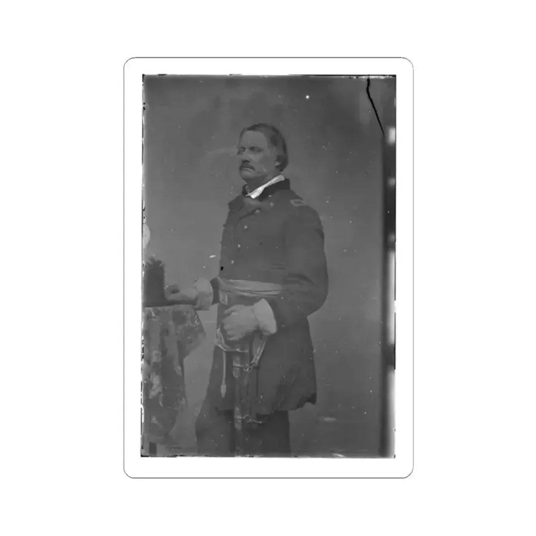 Brig. Gen. Israel B. Richardson, Killed Antietam 004 (U.S. Civil War) STICKER Vinyl Kiss-Cut Decal 2 Inch White - The Sticker Space