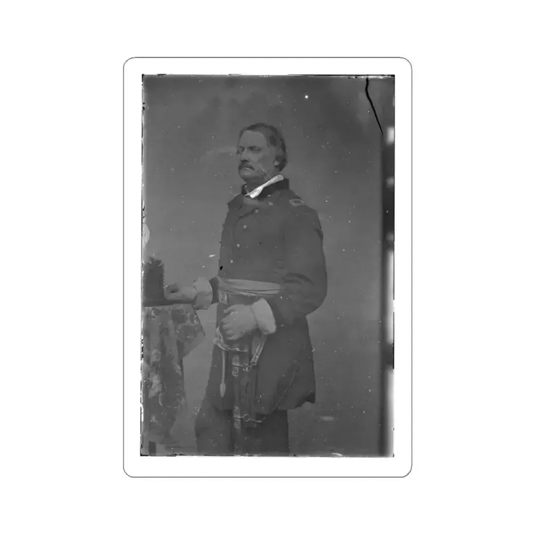 Brig. Gen. Israel B. Richardson, Killed Antietam 004 (U.S. Civil War) STICKER Vinyl Kiss-Cut Decal 3 Inch White - The Sticker Space