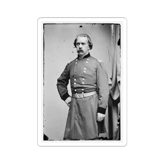 Brig. Gen. J. Hobart Ward 001 (U.S. Civil War) STICKER Vinyl Kiss-Cut Decal 2 Inch White - The Sticker Space
