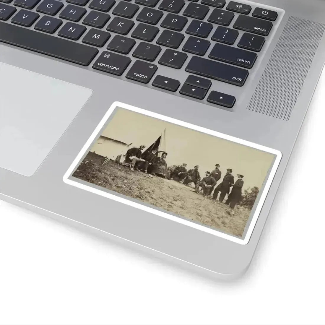 Brig. Gen. J. J. Abercrombie and Group (U.S. Civil War) STICKER Vinyl Kiss-Cut Decal - The Sticker Space