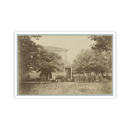 Brig. Gen. J. J. Abercrombie and Staff(2) (U.S. Civil War) STICKER Vinyl Kiss-Cut Decal 3 Inch White - The Sticker Space