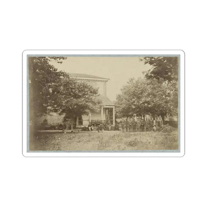 Brig. Gen. J. J. Abercrombie and Staff(2) (U.S. Civil War) STICKER Vinyl Kiss-Cut Decal 6 Inch White - The Sticker Space