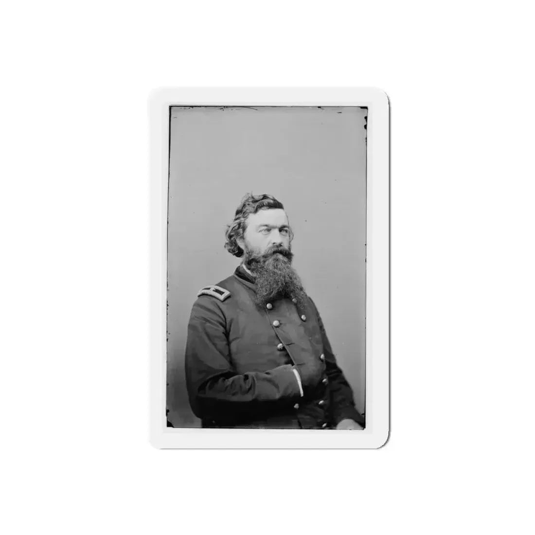 Brig. Gen. James S. Robinson 002 (U.S. Civil War) Refrigerator Magnet 5 Inch Die-Cut - The Sticker Space