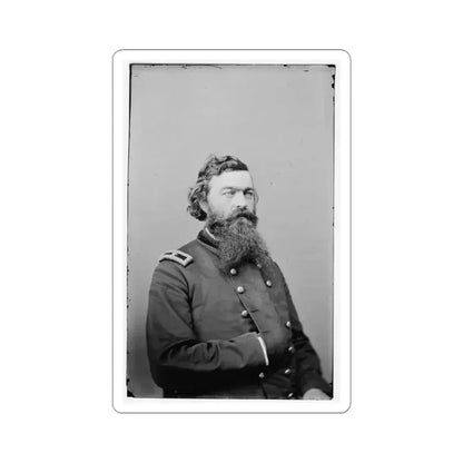 Brig. Gen. James S. Robinson 002 (U.S. Civil War) STICKER Vinyl Kiss-Cut Decal 3 Inch White - The Sticker Space