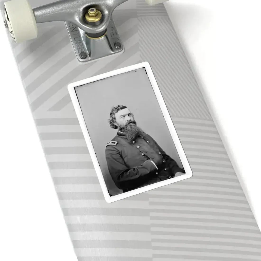 Brig. Gen. James S. Robinson 002 (U.S. Civil War) STICKER Vinyl Kiss-Cut Decal - The Sticker Space