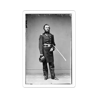 Brig. Gen. John Riggin 001 (U.S. Civil War) STICKER Vinyl Kiss-Cut Decal 2 Inch White - The Sticker Space