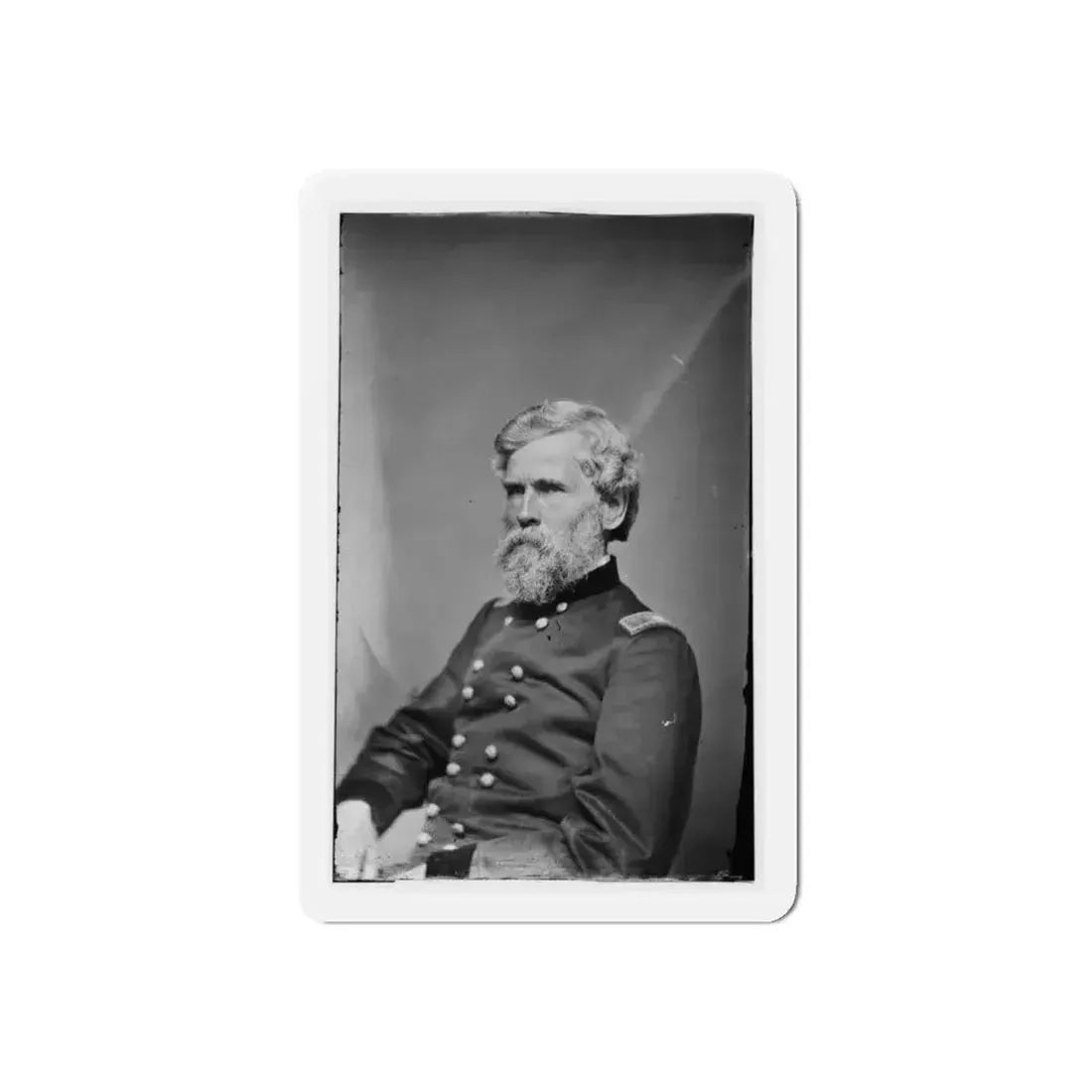 Brig. Gen. Joseph Dana Webster 001 (U.S. Civil War) Refrigerator Magnet 4 Inch Die-Cut - The Sticker Space