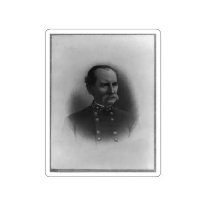 Brig. Gen. M.A. Stovall, Head-And-Shoulders Portrait, Facing Right (U.S. Civil War) STICKER Vinyl Die-Cut Decal White Die-Cut 3 Inch - The Sticker Space