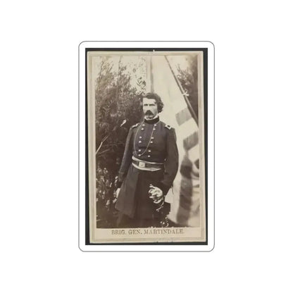 Brig. Gen. Martindale (U.S. Civil War) STICKER Vinyl Die-Cut Decal - The Sticker Space
