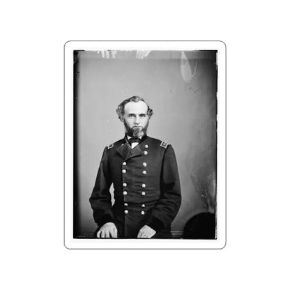 Brig. Gen. Richard W. Johnson (U.S. Civil War) STICKER Vinyl Die-Cut Decal White Die-Cut 4 Inch - The Sticker Space