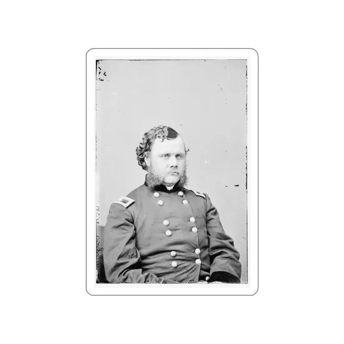 Brig. Gen. Robert O. Tyler (U.S. Civil War) STICKER Vinyl Die-Cut Decal White Die-Cut 5 Inch - The Sticker Space