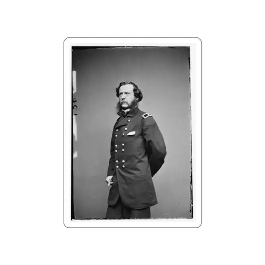 Brig. Gen. Samuel W. Crawford 001 (U.S. Civil War) STICKER Vinyl Die-Cut Decal White Die-Cut 2 Inch - The Sticker Space