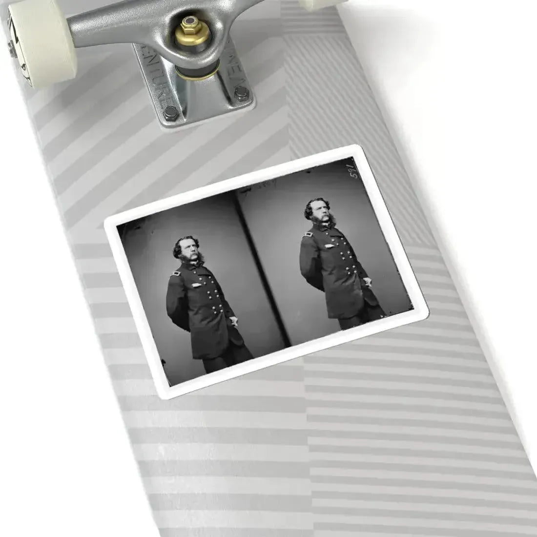 Brig. Gen. Samuel W. Crawford (U.S. Civil War) STICKER Vinyl Kiss-Cut Decal - The Sticker Space