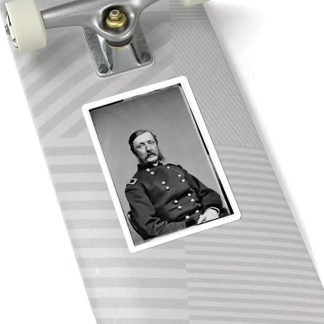 Brig. Gen. Wm. F. Barry (U.S. Civil War) STICKER Vinyl Kiss-Cut Decal - The Sticker Space