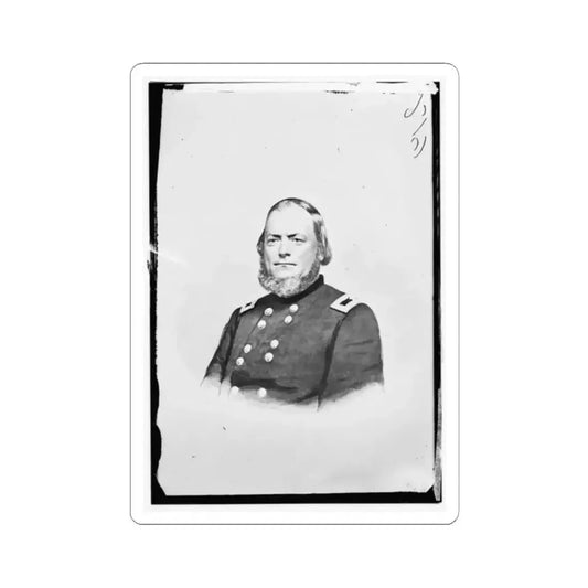 Brig. Gen. Wm. T. Ward 002 (U.S. Civil War) STICKER Vinyl Kiss-Cut Decal 2 Inch White - The Sticker Space