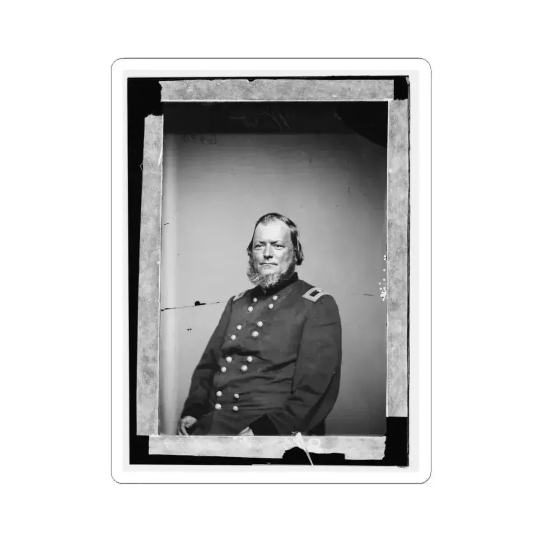 Brig. Gen. Wm. T. Ward (U.S. Civil War) STICKER Vinyl Kiss-Cut Decal 6 Inch White - The Sticker Space