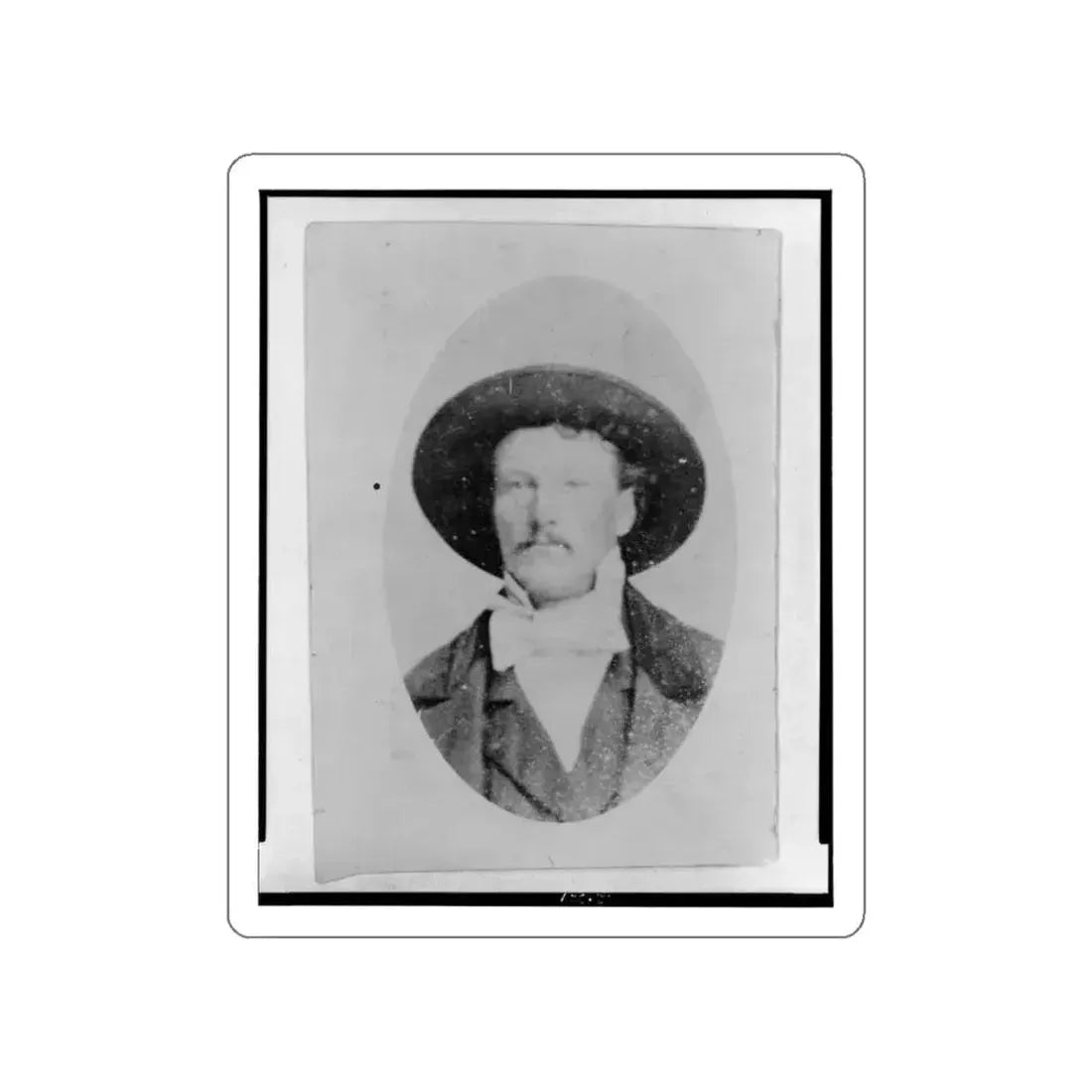 Brig. General Archibald Campbell Godwin, Head-And-Shoulders Portrait, Facing Slightly Left (U.S. Civil War) STICKER Vinyl Die-Cut Decal White Die-Cut 5 Inch - The Sticker Space