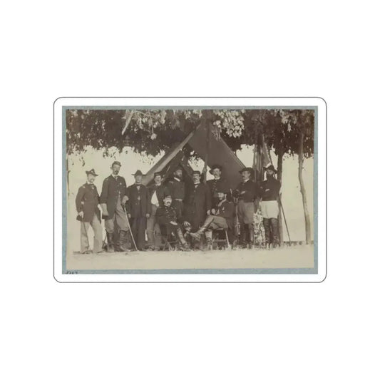Brig. General J. H. Ledlie And Staff (U.S. Civil War) STICKER Vinyl Die-Cut Decal White Die-Cut 2 Inch - The Sticker Space