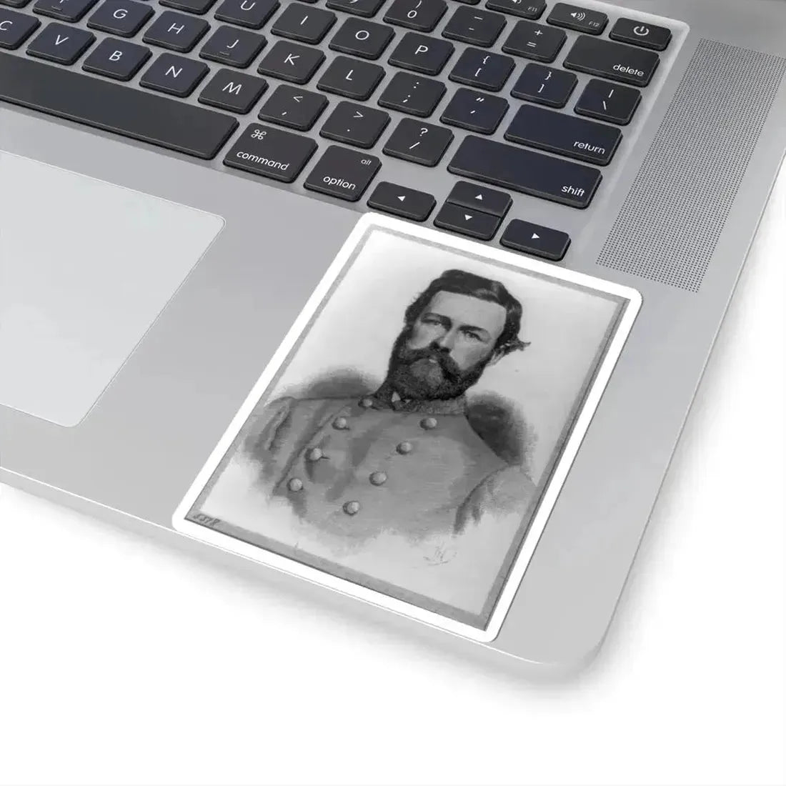 Brig. General Johnson Kelly Duncan, Head-and-Shoulders Portrait, Facing Front (U.S. Civil War) STICKER Vinyl Kiss-Cut Decal - The Sticker Space