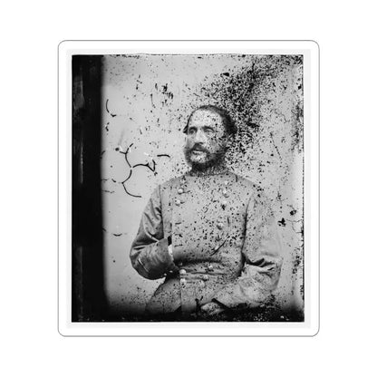 Brig. General Thomas L. Clingman, Half-Length Portrait, Seated, Facing Left (U.S. Civil War) STICKER Vinyl Kiss-Cut Decal 4 Inch White - The Sticker Space