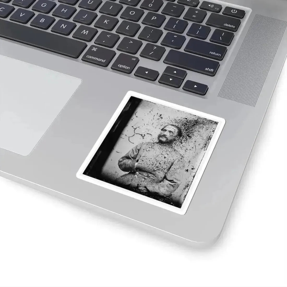 Brig. General Thomas L. Clingman, Half-Length Portrait, Seated, Facing Left (U.S. Civil War) STICKER Vinyl Kiss-Cut Decal - The Sticker Space