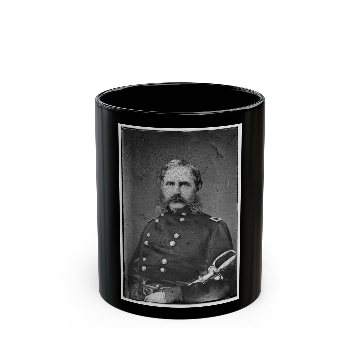 Brig. Gen C.C. Augur 003 (U.S. Civil War) Black Coffee Mug