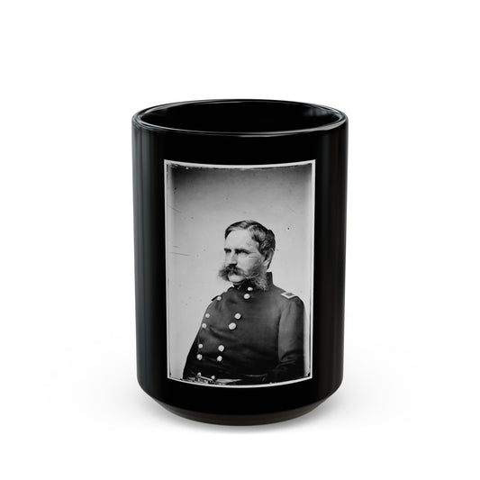 Brig. Gen C.C. Augur (U.S. Civil War) Black Coffee Mug-15oz-The Sticker Space