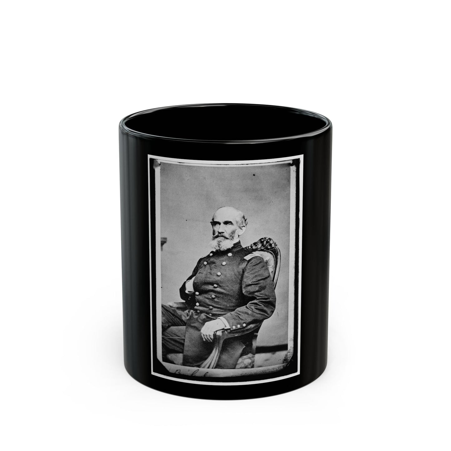 Brig. Gen. A.J. Smith 002 (U.S. Civil War) Black Coffee Mug