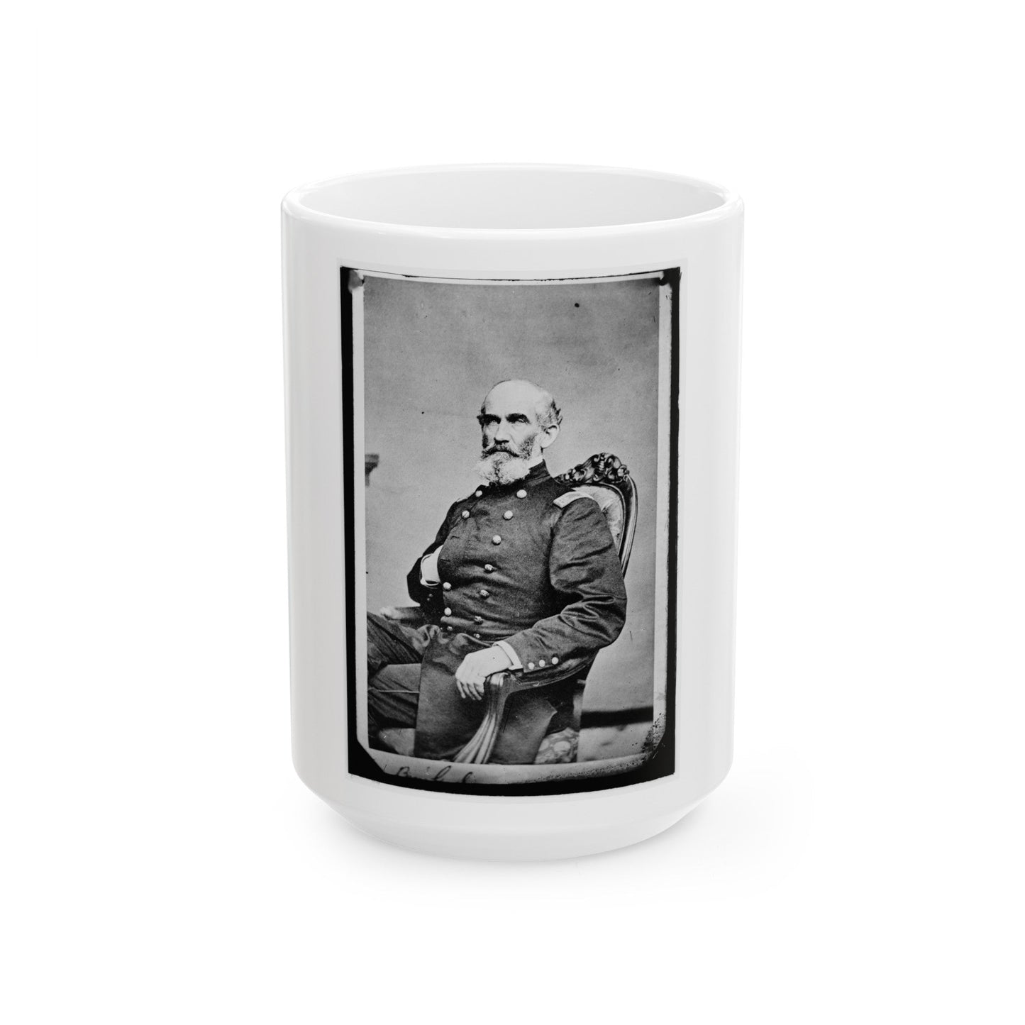 Brig. Gen. A.J. Smith 002 (U.S. Civil War) White Coffee Mug-15oz-The Sticker Space