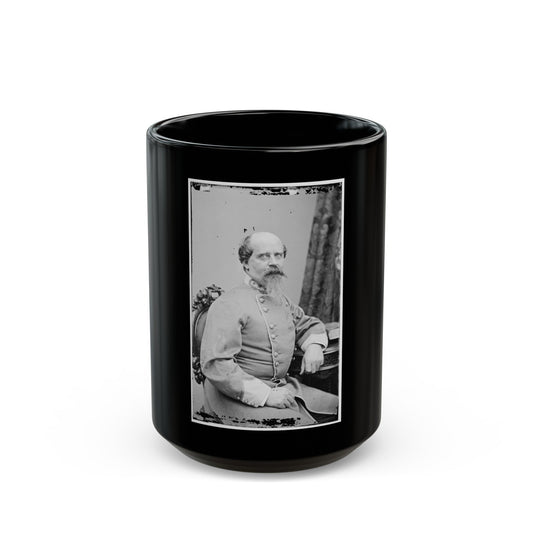 Brig. Gen. B.H. Robertson (U.S. Civil War) Black Coffee Mug-15oz-The Sticker Space