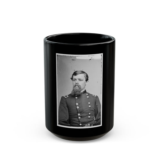 Brig. Gen. Charles C. Walcutt (U.S. Civil War) Black Coffee Mug-15oz-The Sticker Space