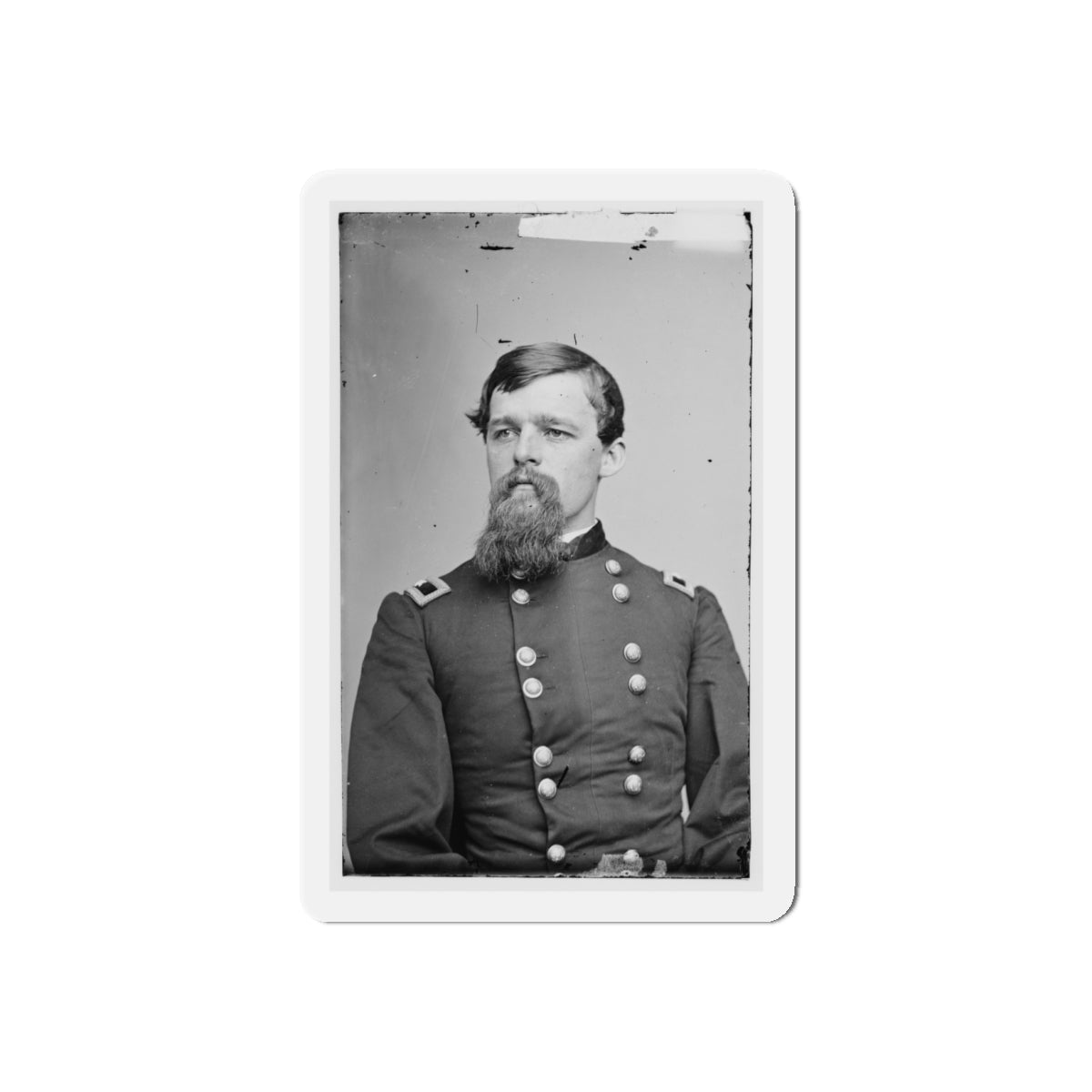 Brig. Gen. Charles C. Walcutt (U.S. Civil War) Refrigerator Magnet-4" x 4"-The Sticker Space