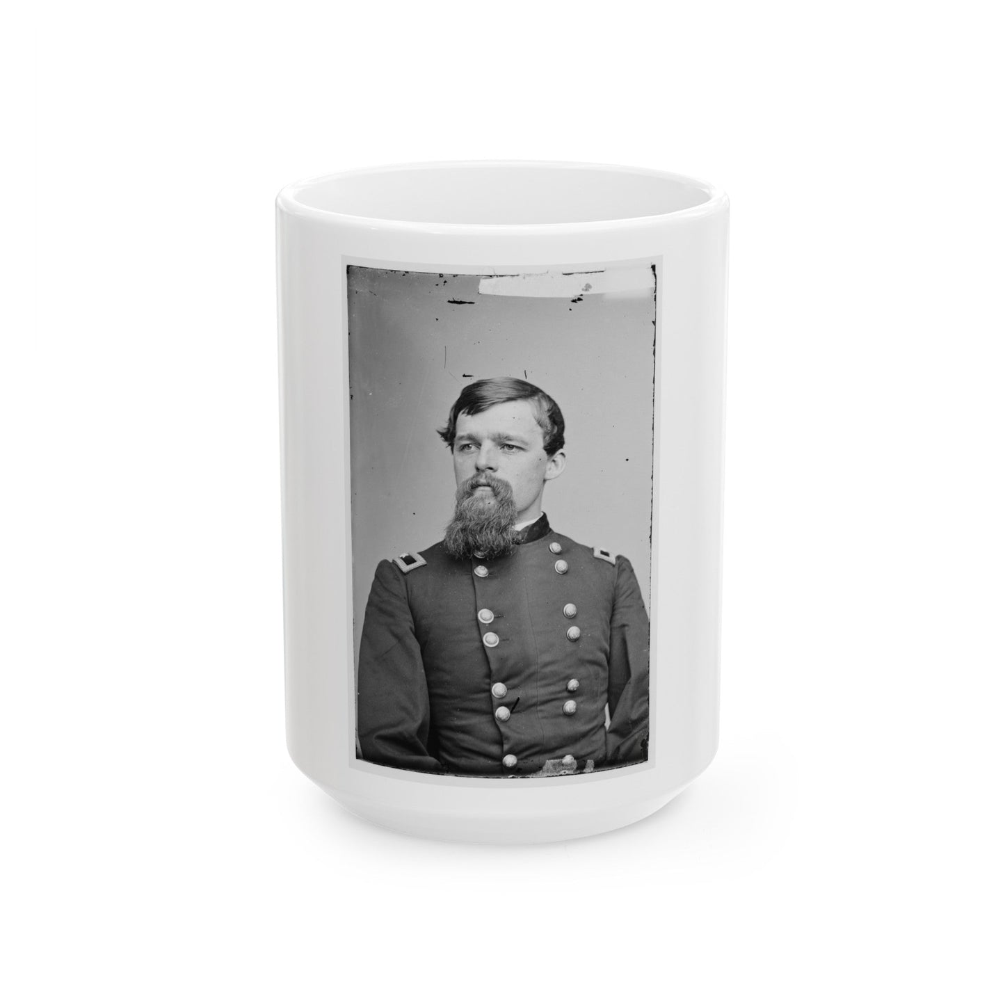 Brig. Gen. Charles C. Walcutt (U.S. Civil War) White Coffee Mug-15oz-The Sticker Space