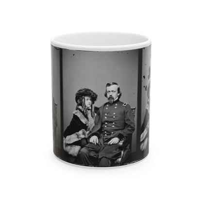 Brig. Gen. Charles P. Stone, & Daughter Hettie (U.S. Civil War) White Coffee Mug