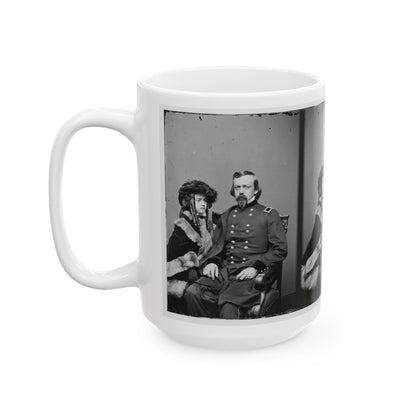 Brig. Gen. Charles P. Stone, & Daughter Hettie (U.S. Civil War) White Coffee Mug