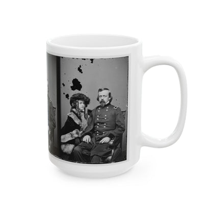 Brig. Gen. Charles P. Stone, & Daughter Hettie (U.S. Civil War) White Coffee Mug