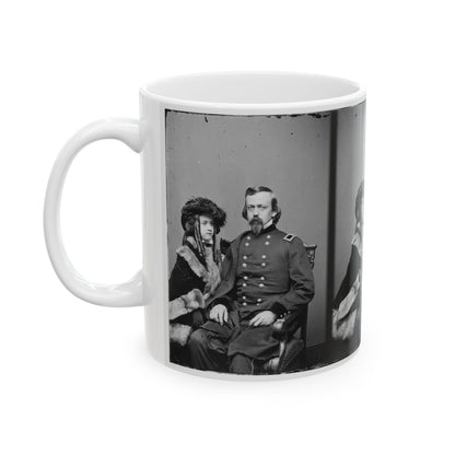 Brig. Gen. Charles P. Stone, & Daughter Hettie (U.S. Civil War) White Coffee Mug