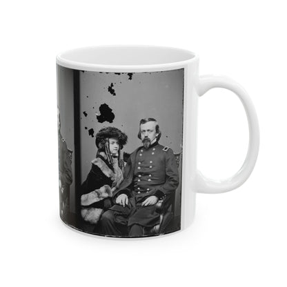 Brig. Gen. Charles P. Stone, & Daughter Hettie (U.S. Civil War) White Coffee Mug