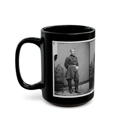 Brig. Gen. David B. Birney (U.S. Civil War) Black Coffee Mug-The Sticker Space