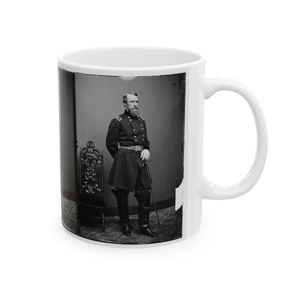 Brig. Gen. David B. Birney (U.S. Civil War) White Coffee Mug-The Sticker Space