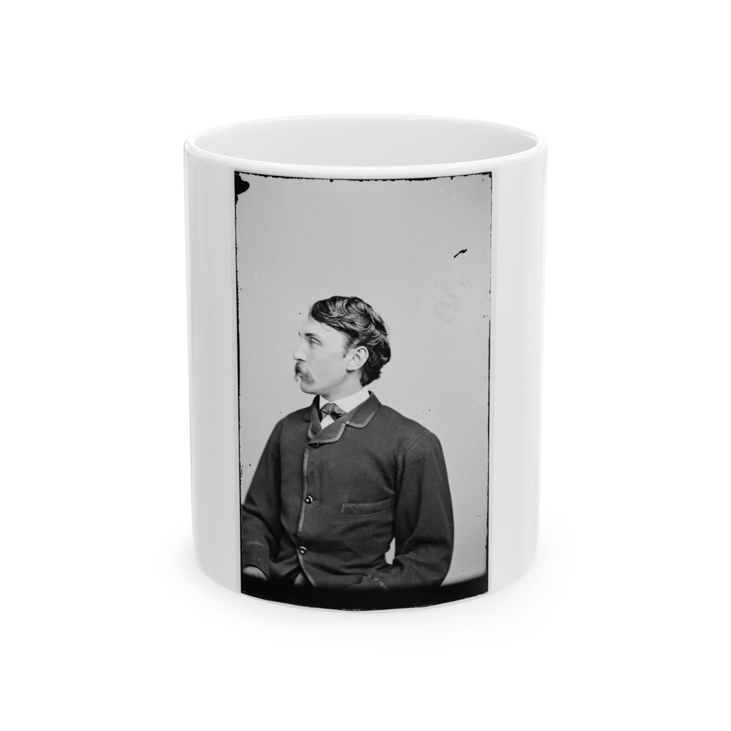 Brig. Gen. Edwin H. Stoughton, Col. 4th Vermont 001 (U.S. Civil War) White Coffee Mug