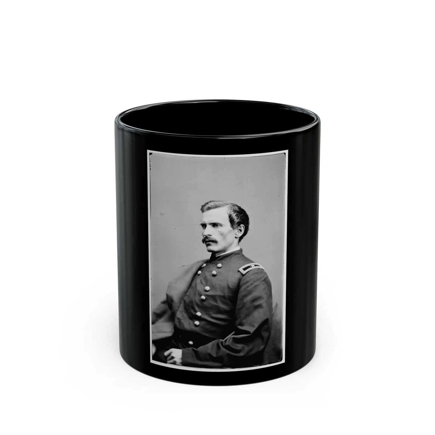 Brig. Gen. Henry A. Barnum 003 (U.S. Civil War) Black Coffee Mug