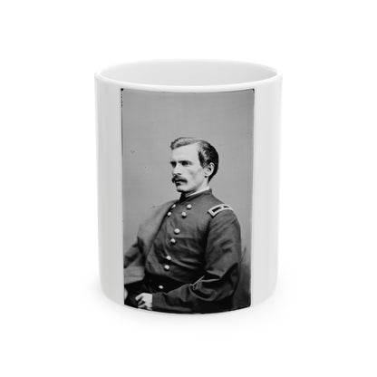 Brig. Gen. Henry A. Barnum 003 (U.S. Civil War) White Coffee Mug-11oz-The Sticker Space