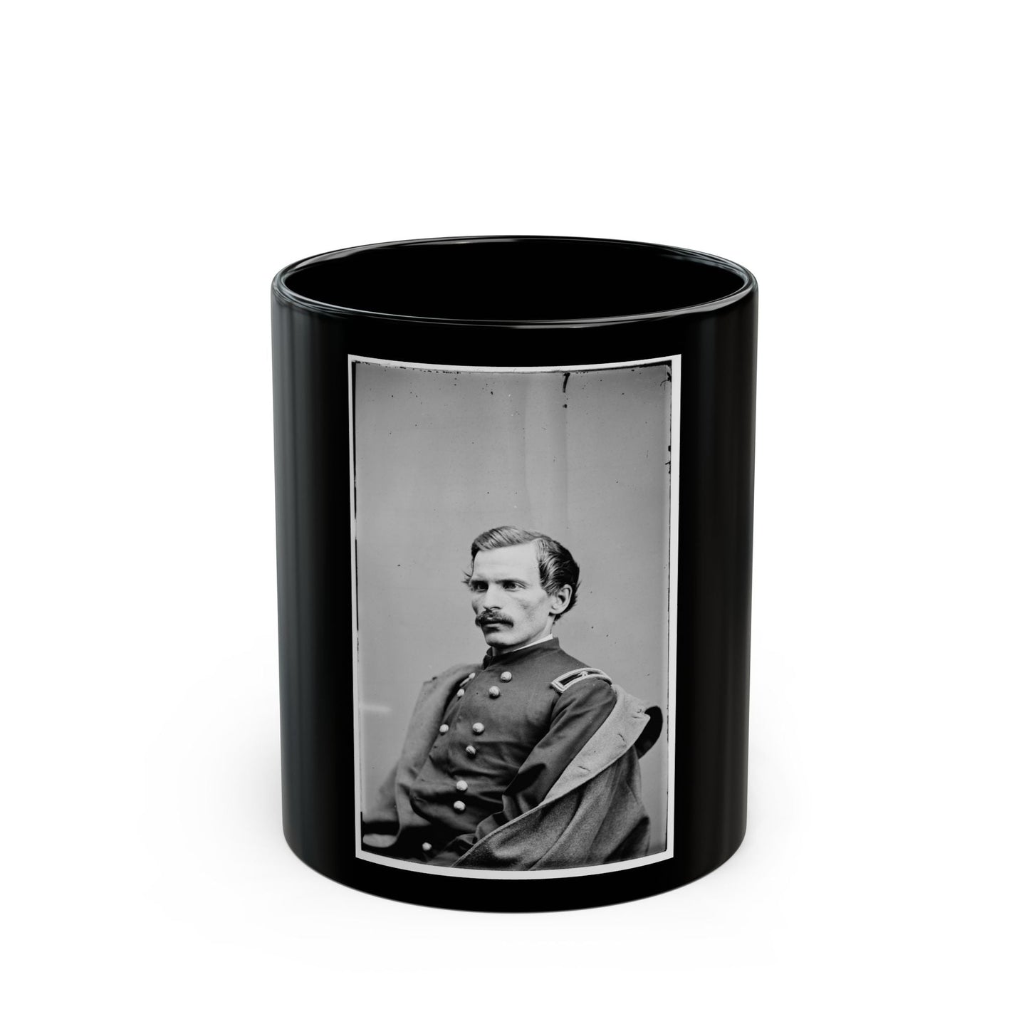 Brig. Gen. Henry A. Barnum 004 (U.S. Civil War) Black Coffee Mug