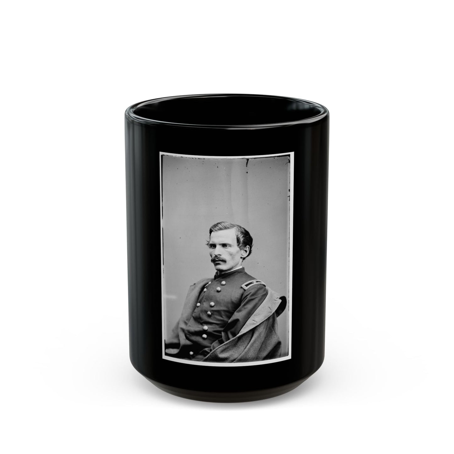 Brig. Gen. Henry A. Barnum 004 (U.S. Civil War) Black Coffee Mug