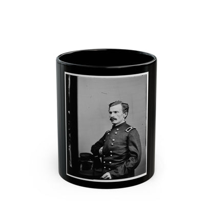 Brig. Gen. Henry A. Barnum 008 (U.S. Civil War) Black Coffee Mug-11oz-The Sticker Space