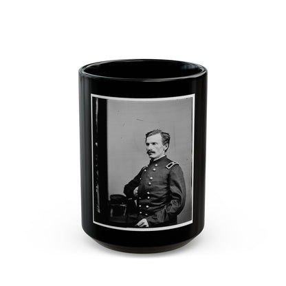 Brig. Gen. Henry A. Barnum 008 (U.S. Civil War) Black Coffee Mug-15oz-The Sticker Space