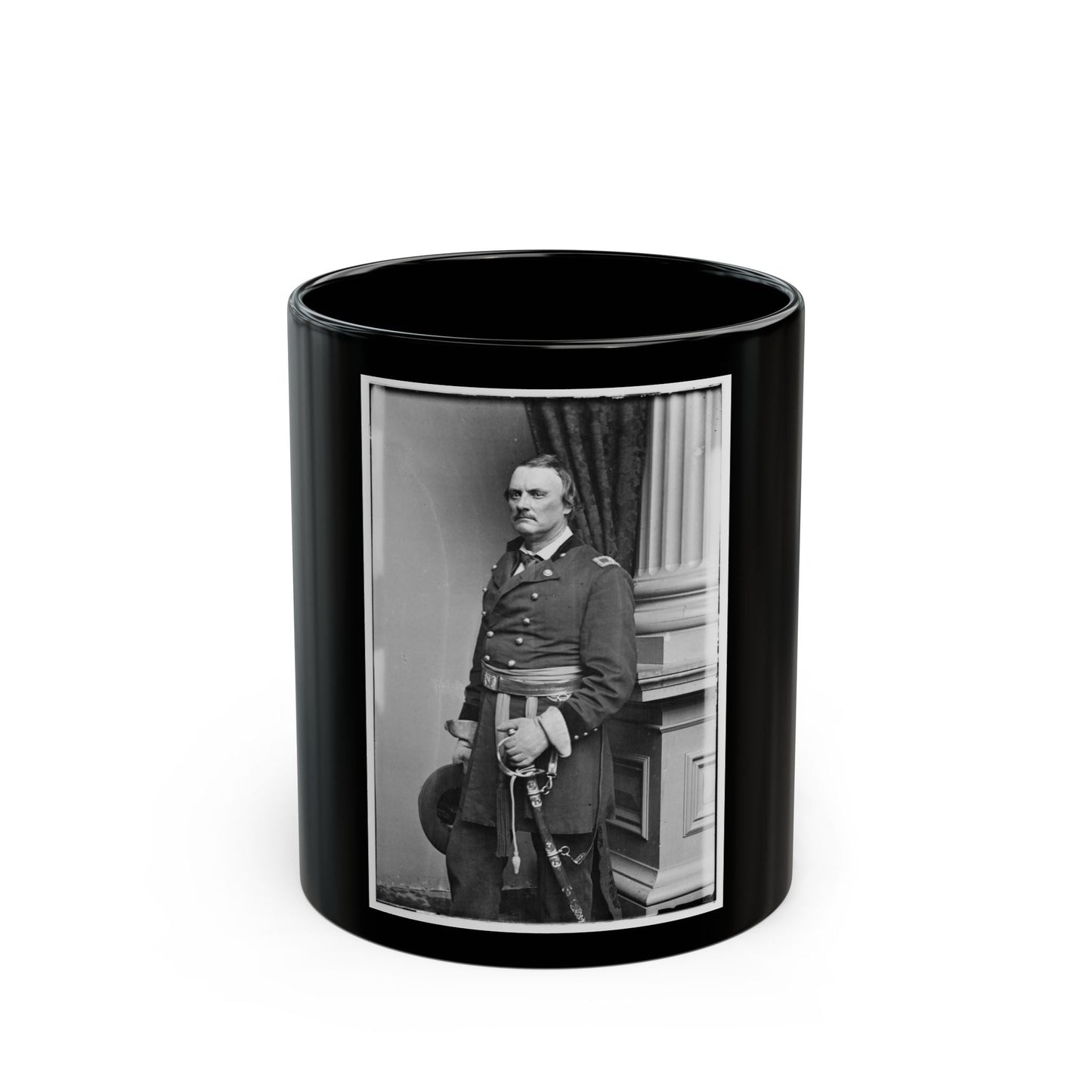 Brig. Gen. Israel B. Richardson, Killed Antietam (U.S. Civil War) Black Coffee Mug