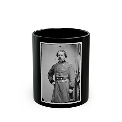 Brig. Gen. J. Hobart Ward 001 (U.S. Civil War) Black Coffee Mug-11oz-The Sticker Space