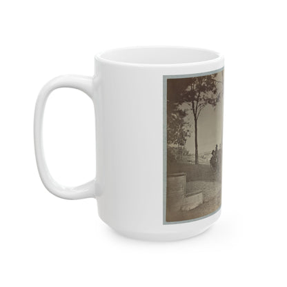 Brig. Gen. J. J. Abercrombie And Staff (U.S. Civil War) White Coffee Mug